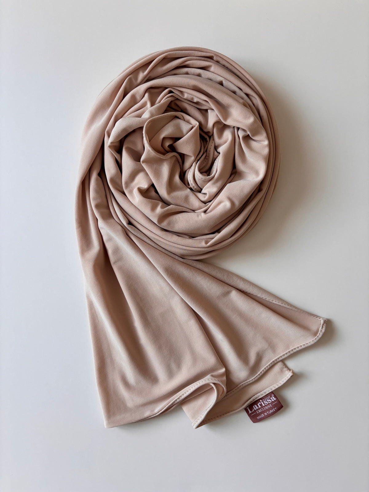 Premium Luxe Jersey Hijab - Nude