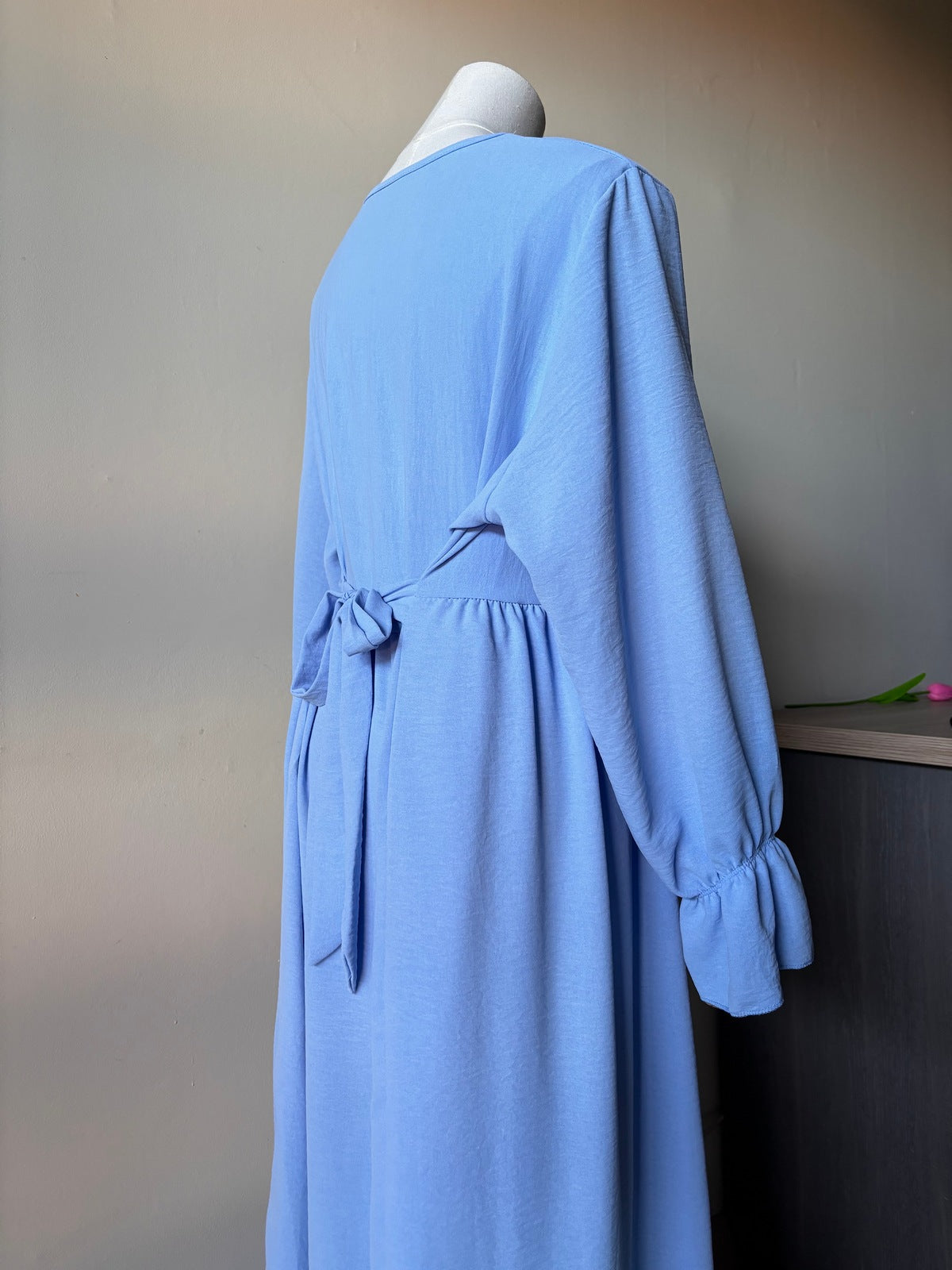 Abaya à nouer Nilla Bleu Ciel