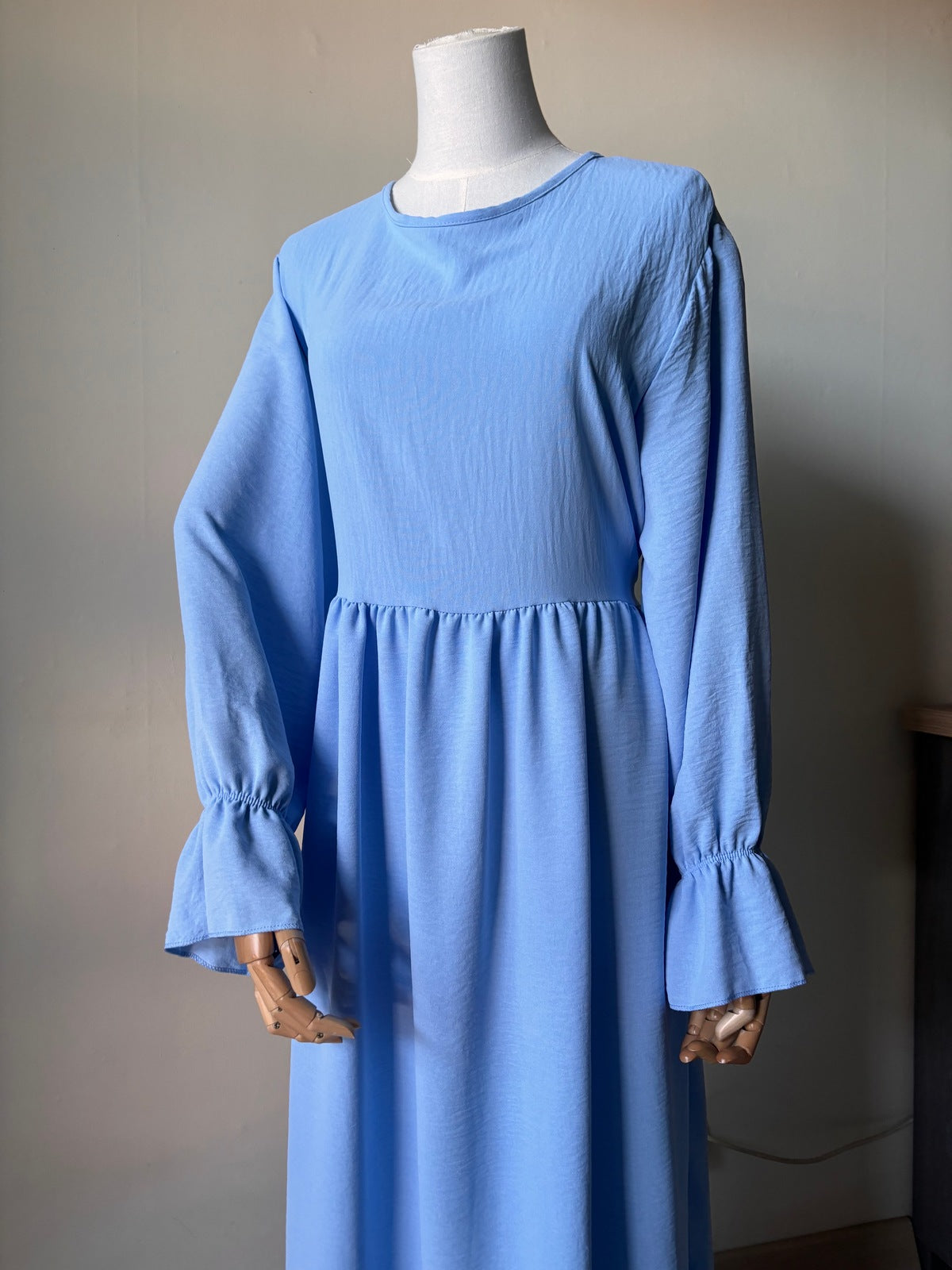 Abaya à nouer Nilla Bleu Ciel