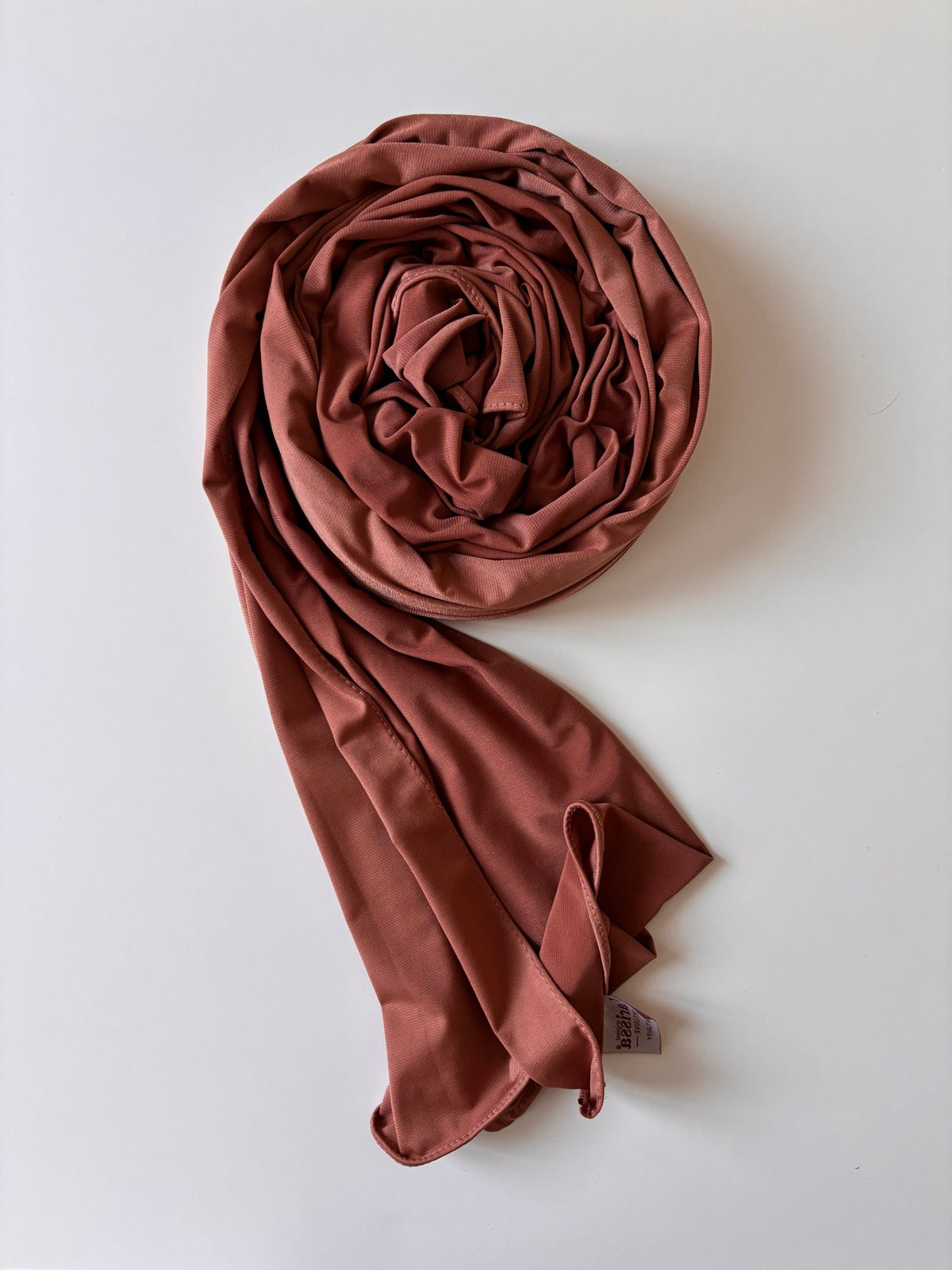 Hijab Jersey Premium Luxe - Saumon