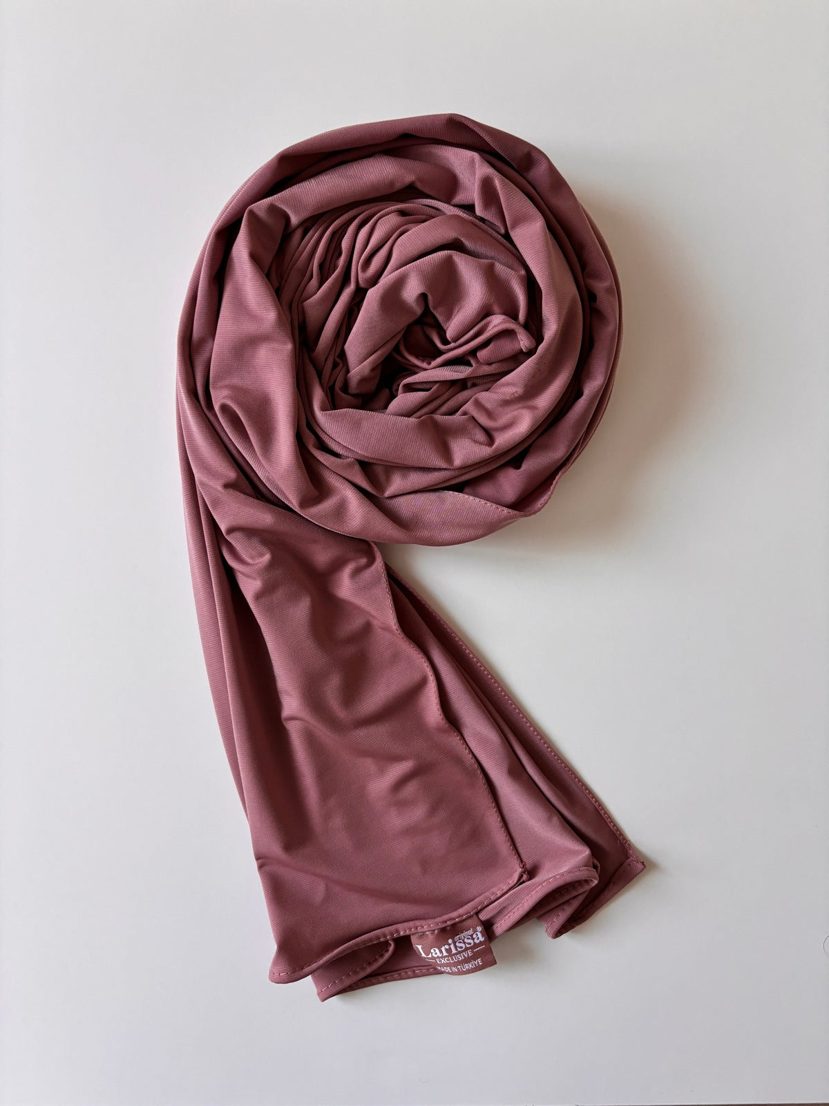 Hijab Jersey Premium Luxe - Vieux Rose