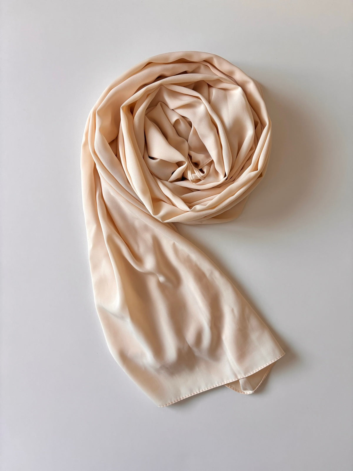 Medina Silk Hijab - Beige