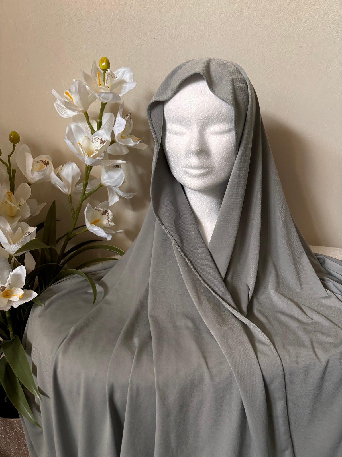 Hijab Jersey Premium Luxe - Vert d'eau