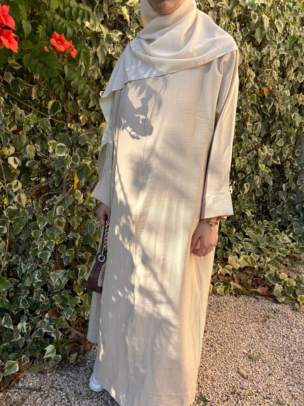 Ensemble Effet Lin Nour Beige