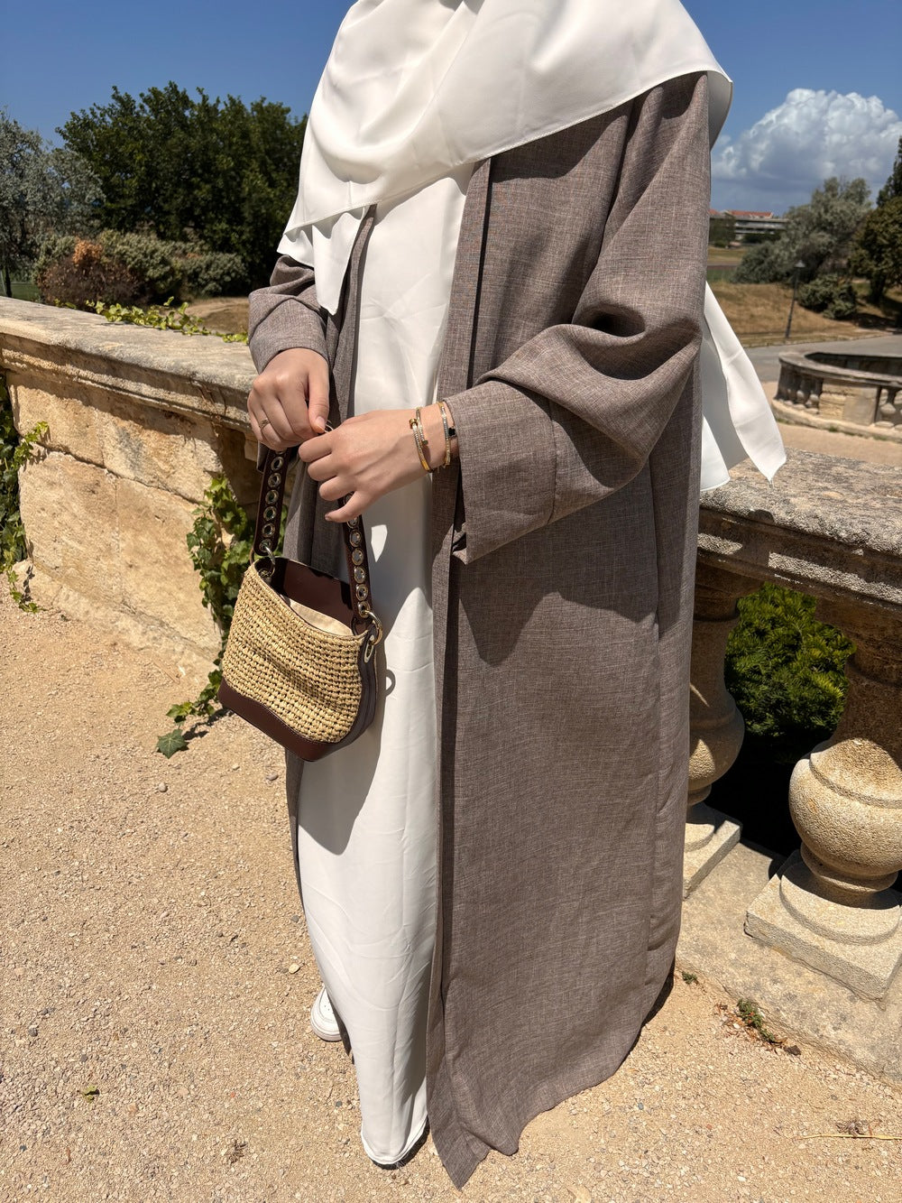 Kimono Assiya Taupe