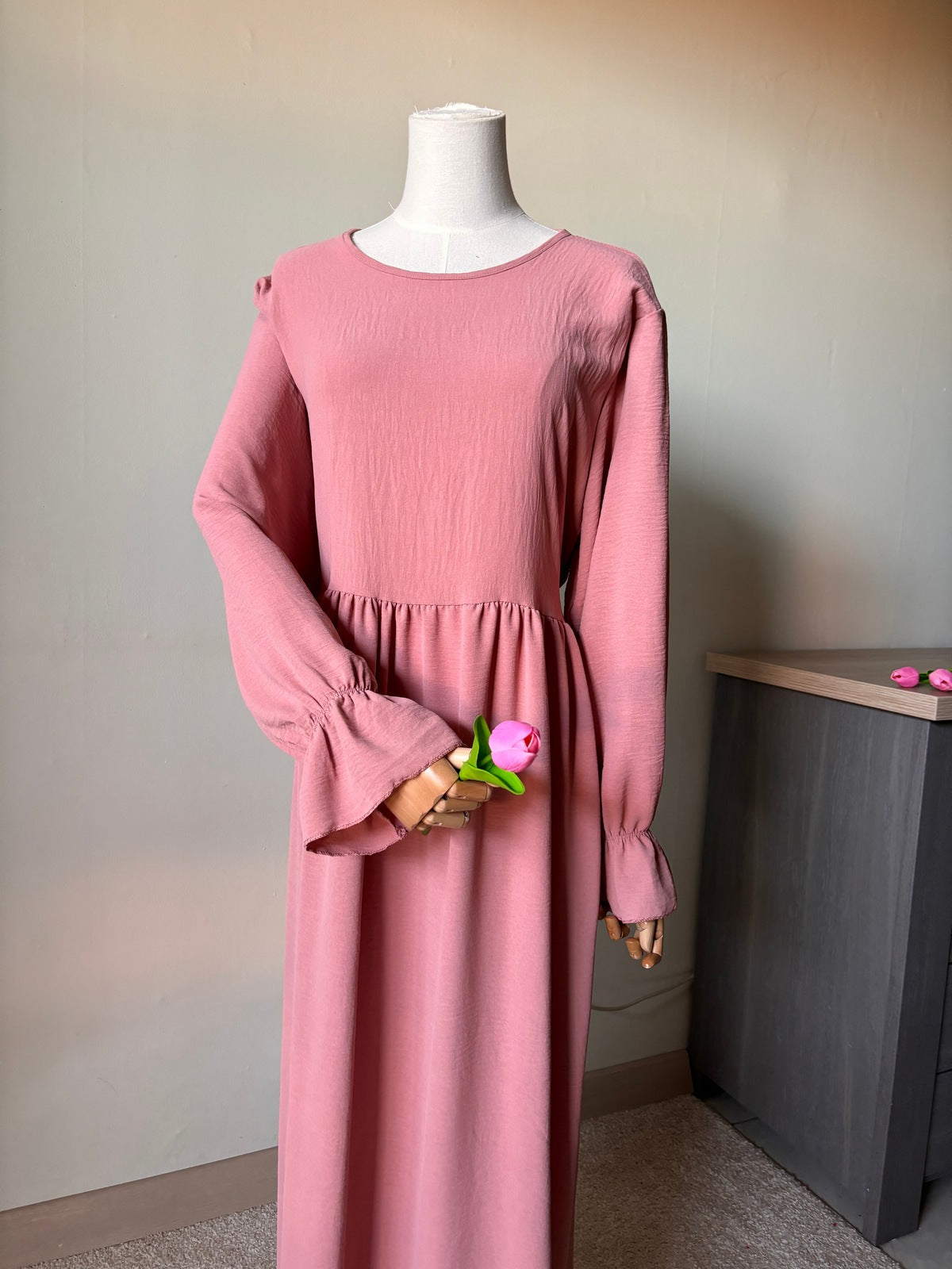 Abaya à nouer Nilla Rose